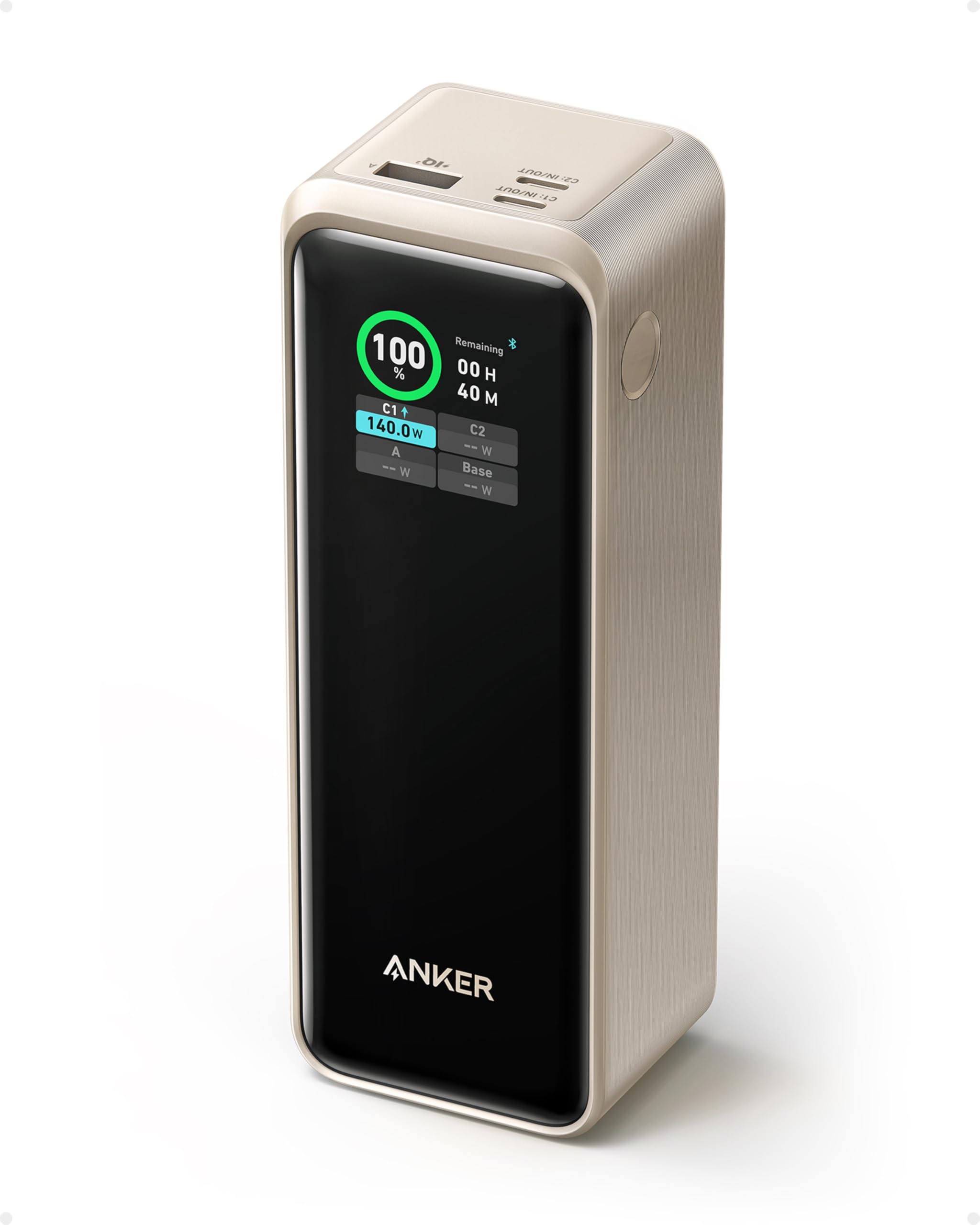 Anker Prime 27,650mAh Power Bank (250W), 3-Port Portable Charger